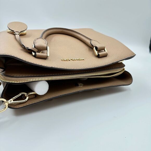 Michael Kors Houston Medium Double Zip Satchel - Picture 4 of 10